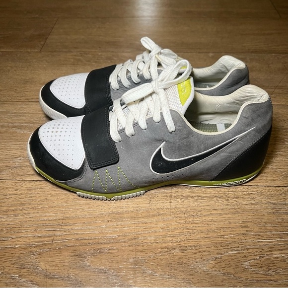 Nike Zoom Mens Running Training Shoes Sneakers Tan Olive size 9 - Picture 3 of 5